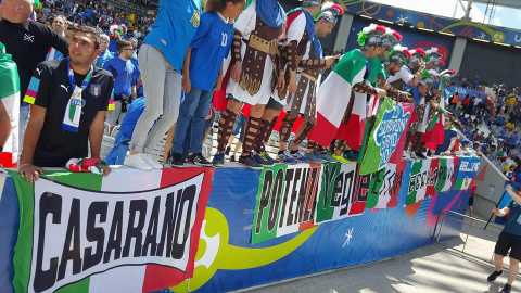 I tifosi della Nazionale: N Juve, n Milan, noi gridiamo solo 